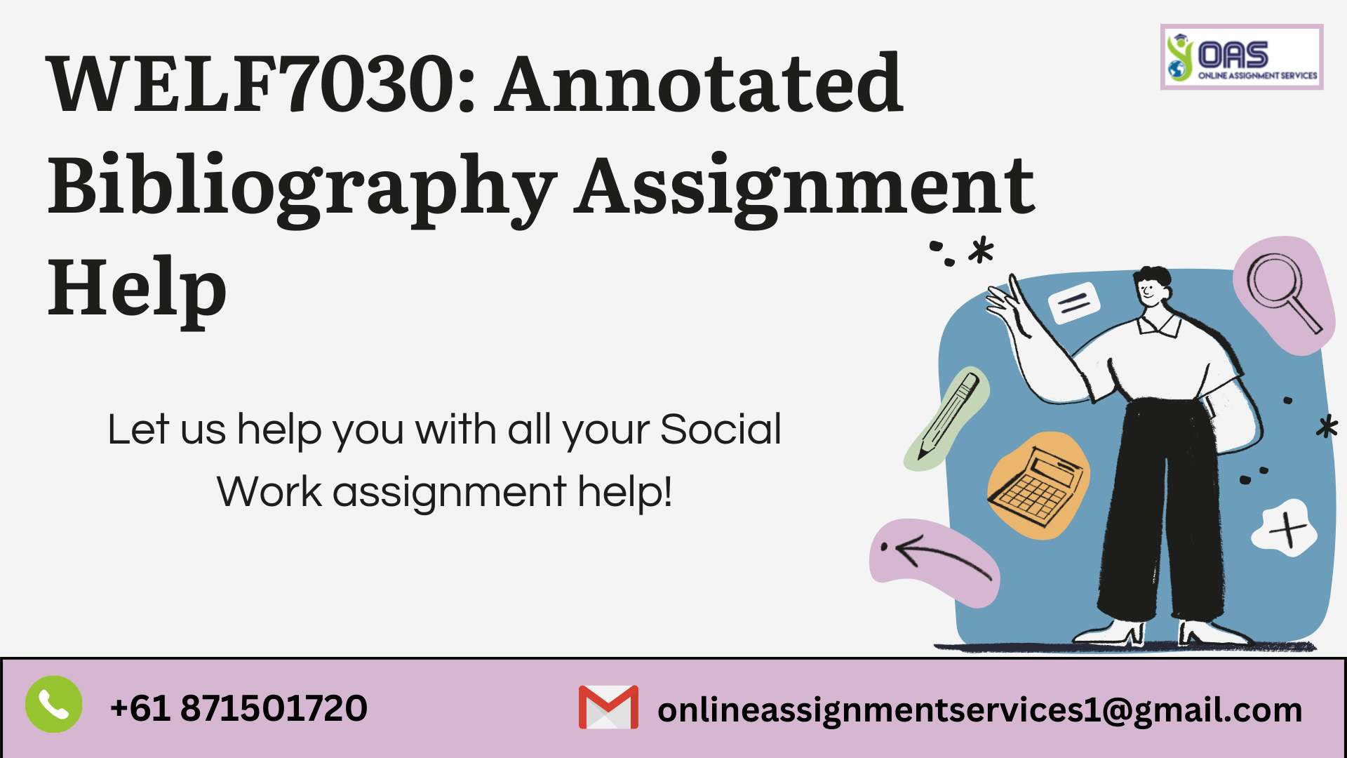 Buy WELF7030 Annotated Bibliography Assignment Help