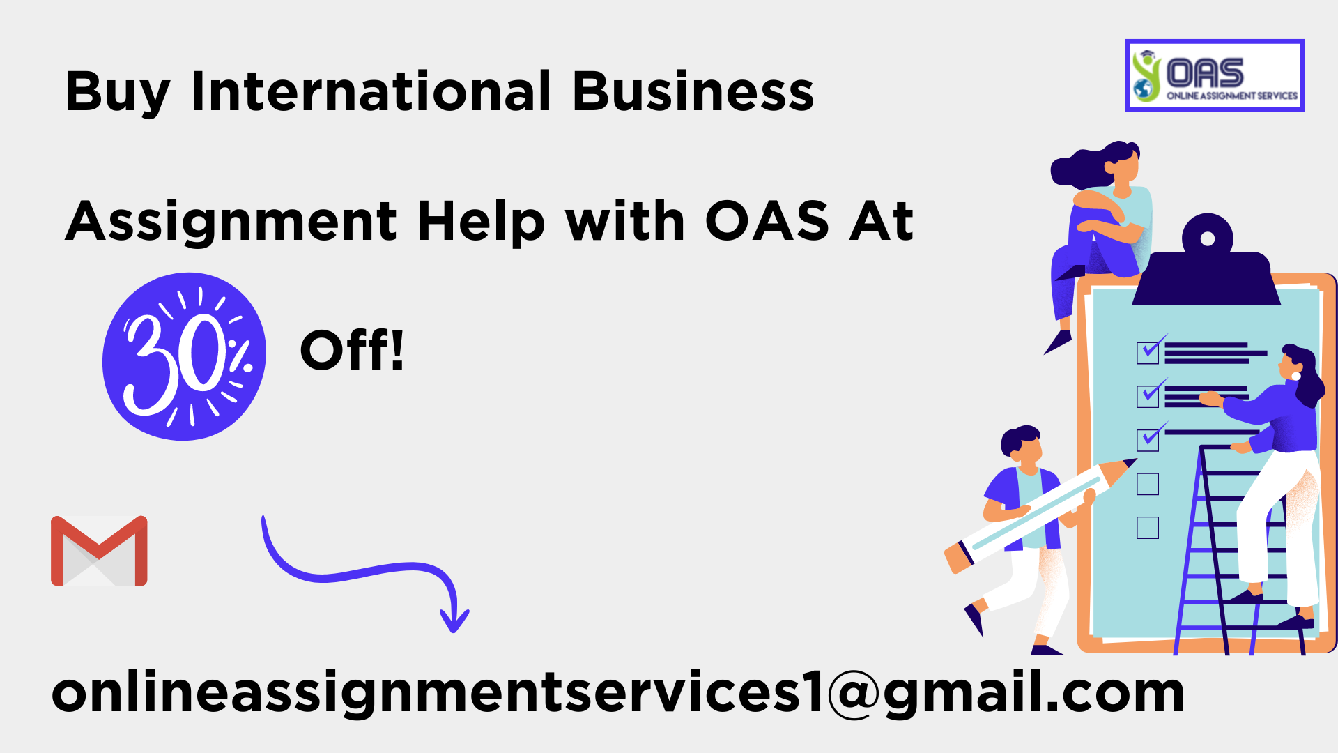 Buy international Business assignment help with OAS at 30% off!