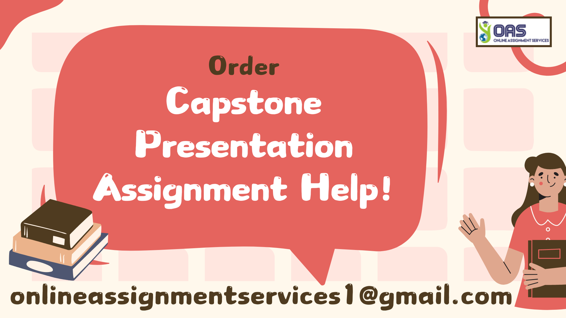 Order capstone presentation assignment help in Australia.