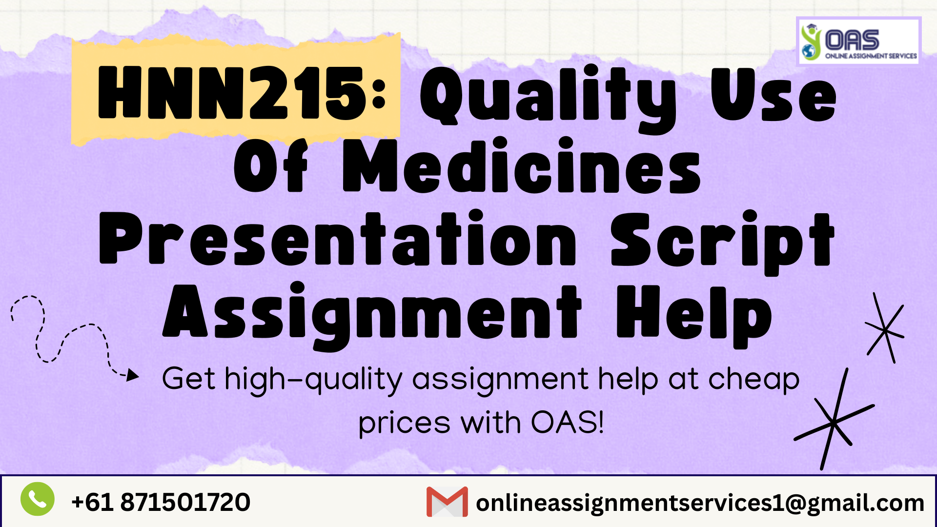 Buy HNN215 Quality Use Of Medicines Presentation Script Assignment Help in Australia with OAS.