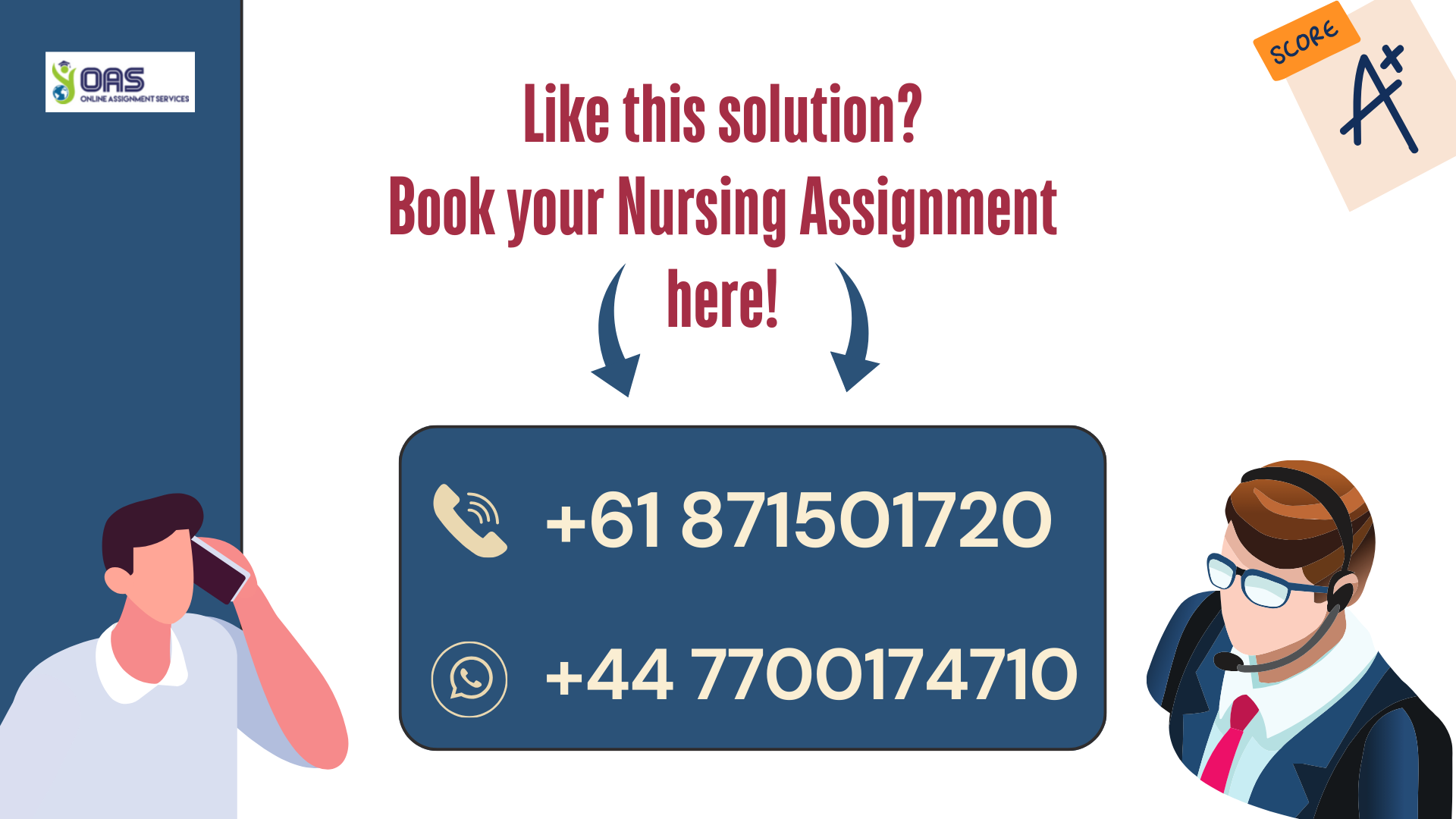 CNA428 Book your Nursing Assignment here