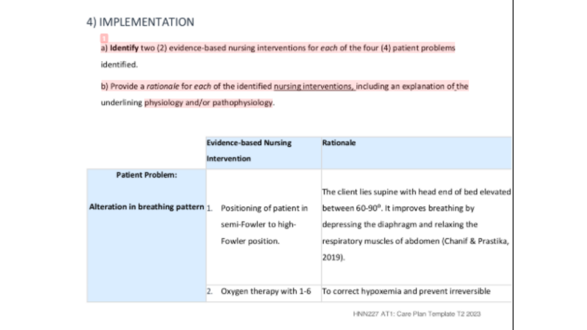 HNN227 Implementation