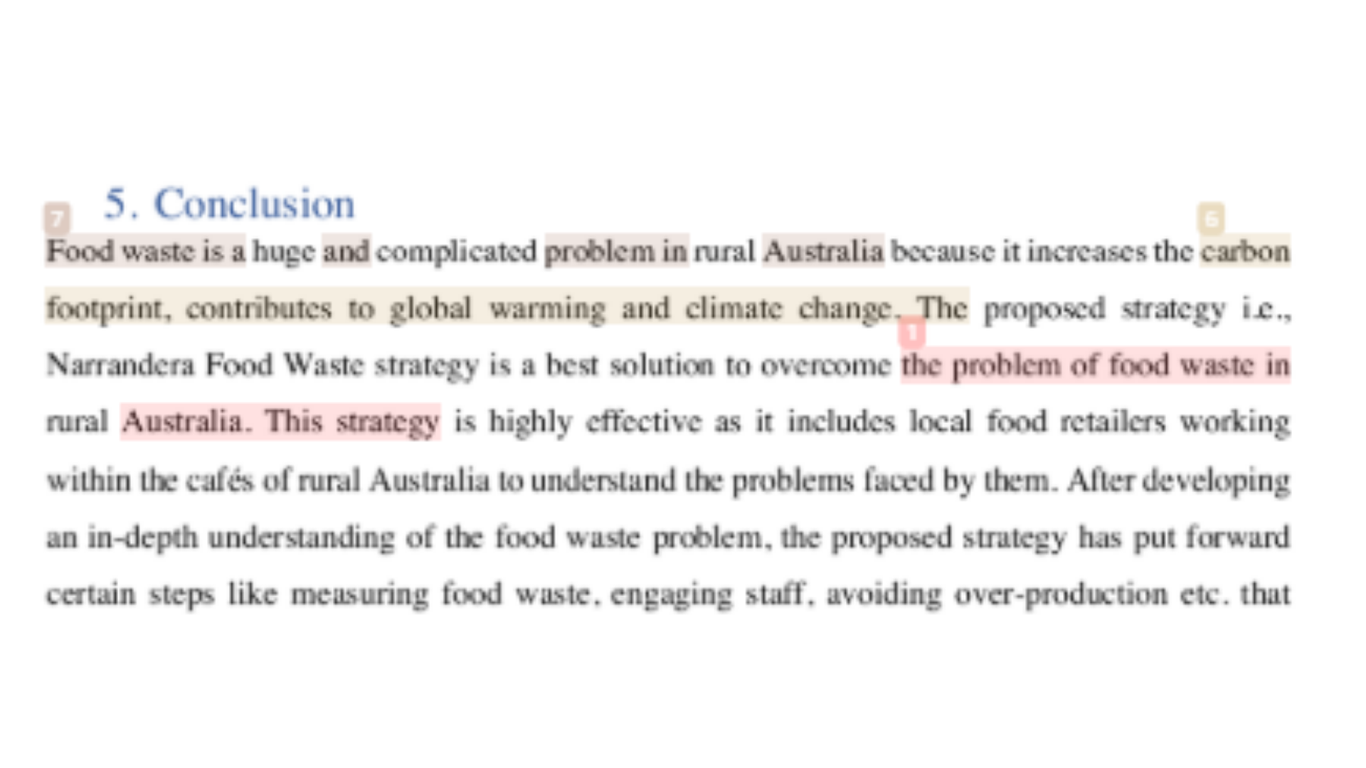 HSN302 Conclusion