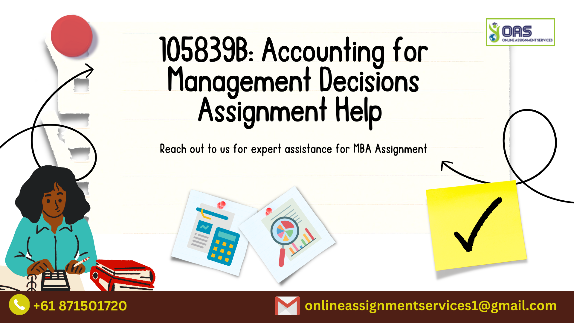 105839B Accounting for Management Decisions Assignment Help