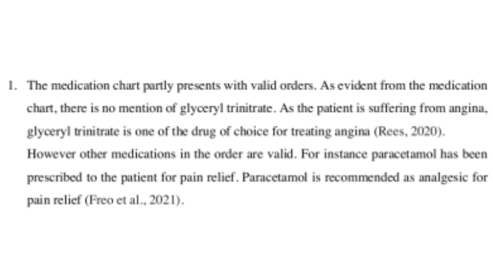 1807NRS Question 1