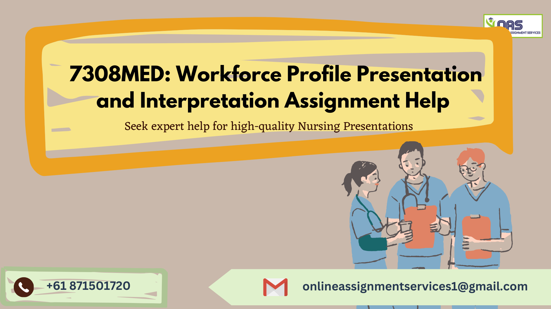 7308MED Workforce Profile Presentation and Interpretation Assignment Help