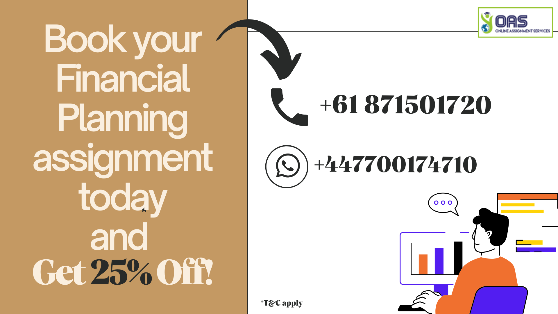 BFA204 Book your Financial Planning assignment today and get 25 percent off