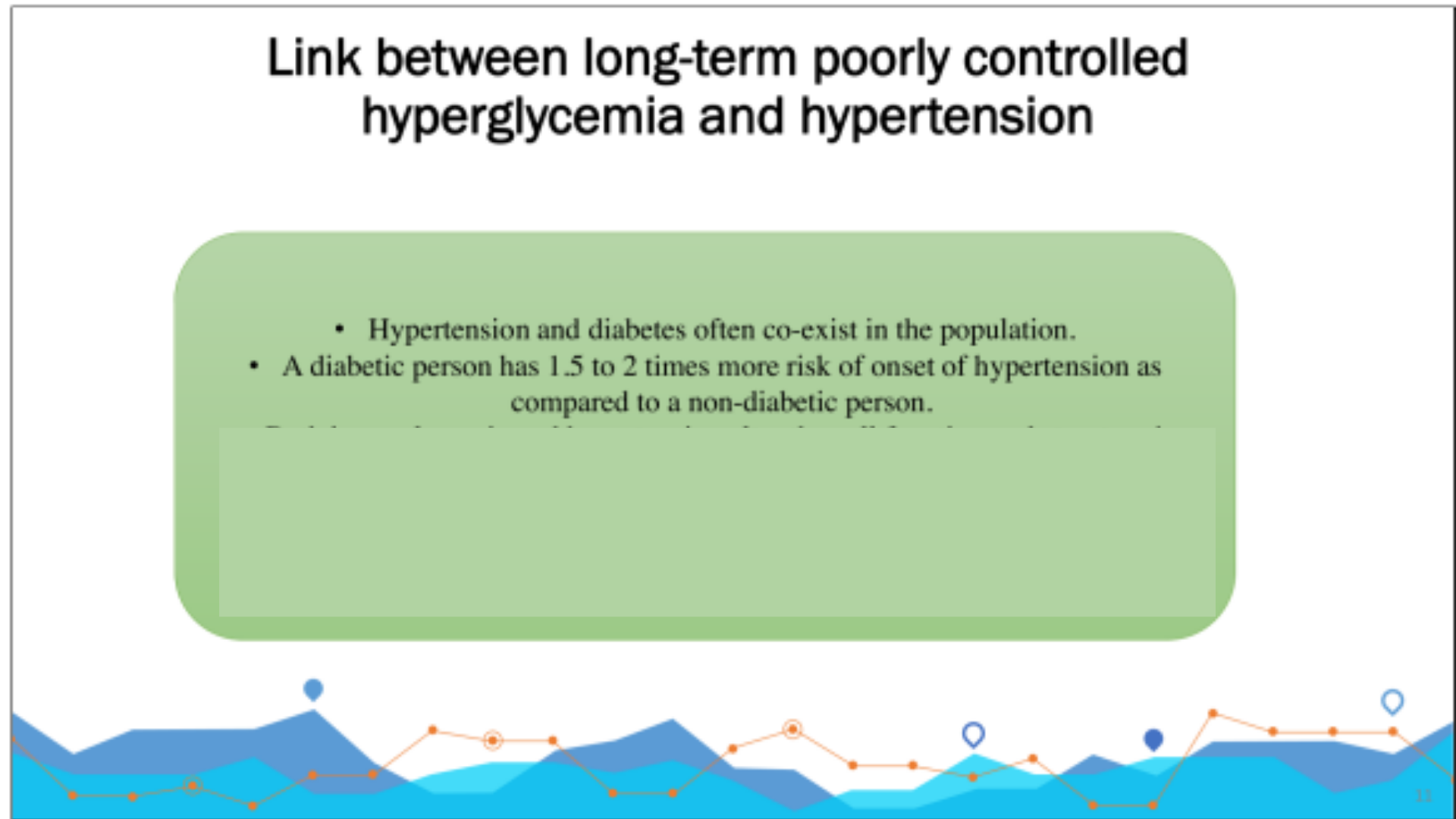 BIOL122 Link between long-term poorly controlled hyperglycemia and hypertension