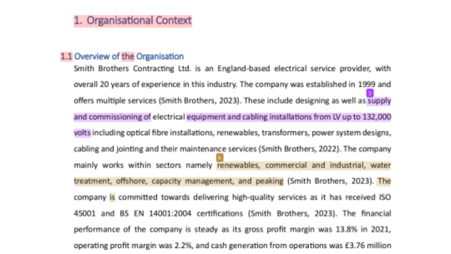BU7030 Organisational Context