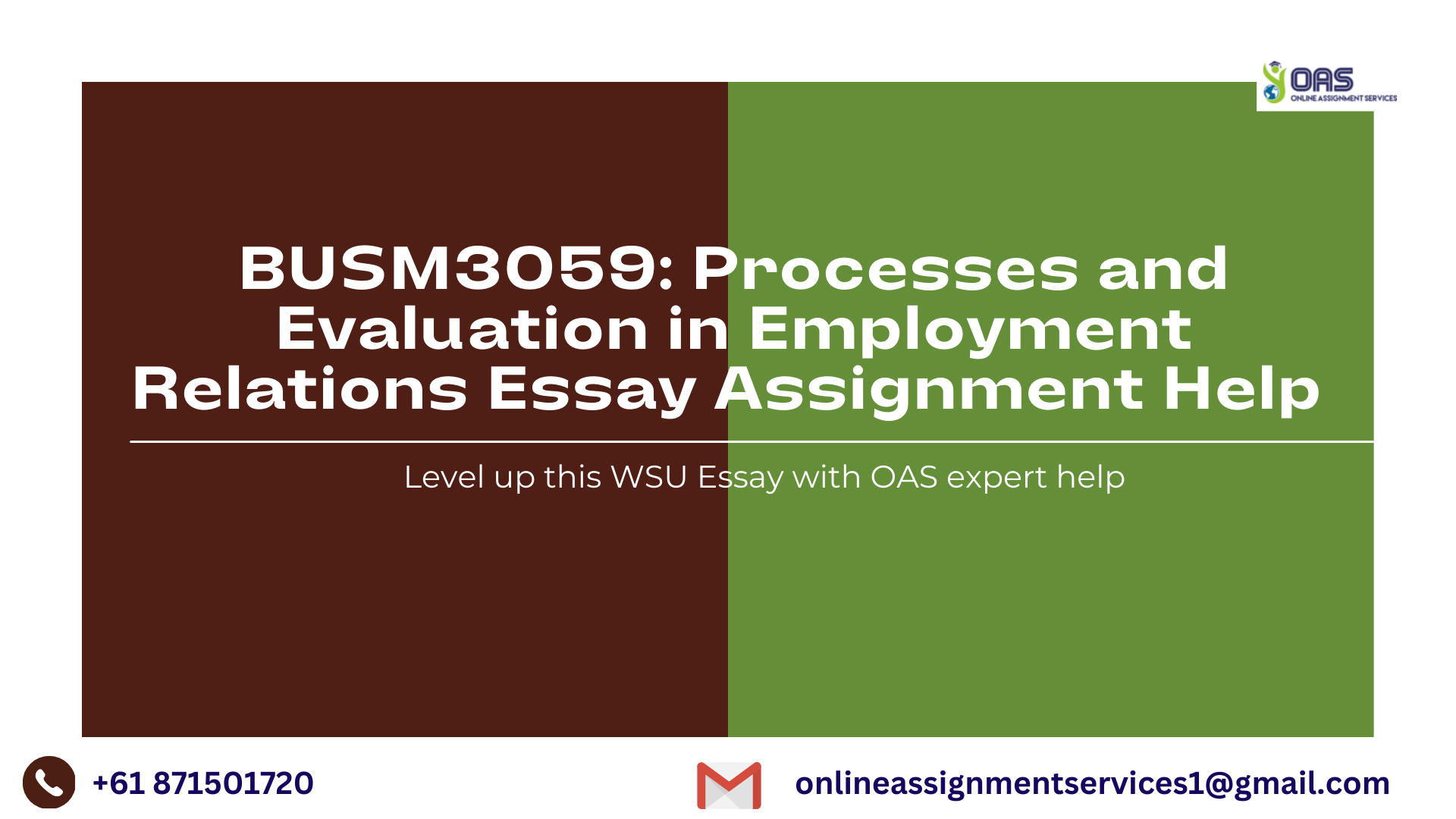 BUSM3059 Processes and Evaluation in Employment Relations Essay Assignment Help