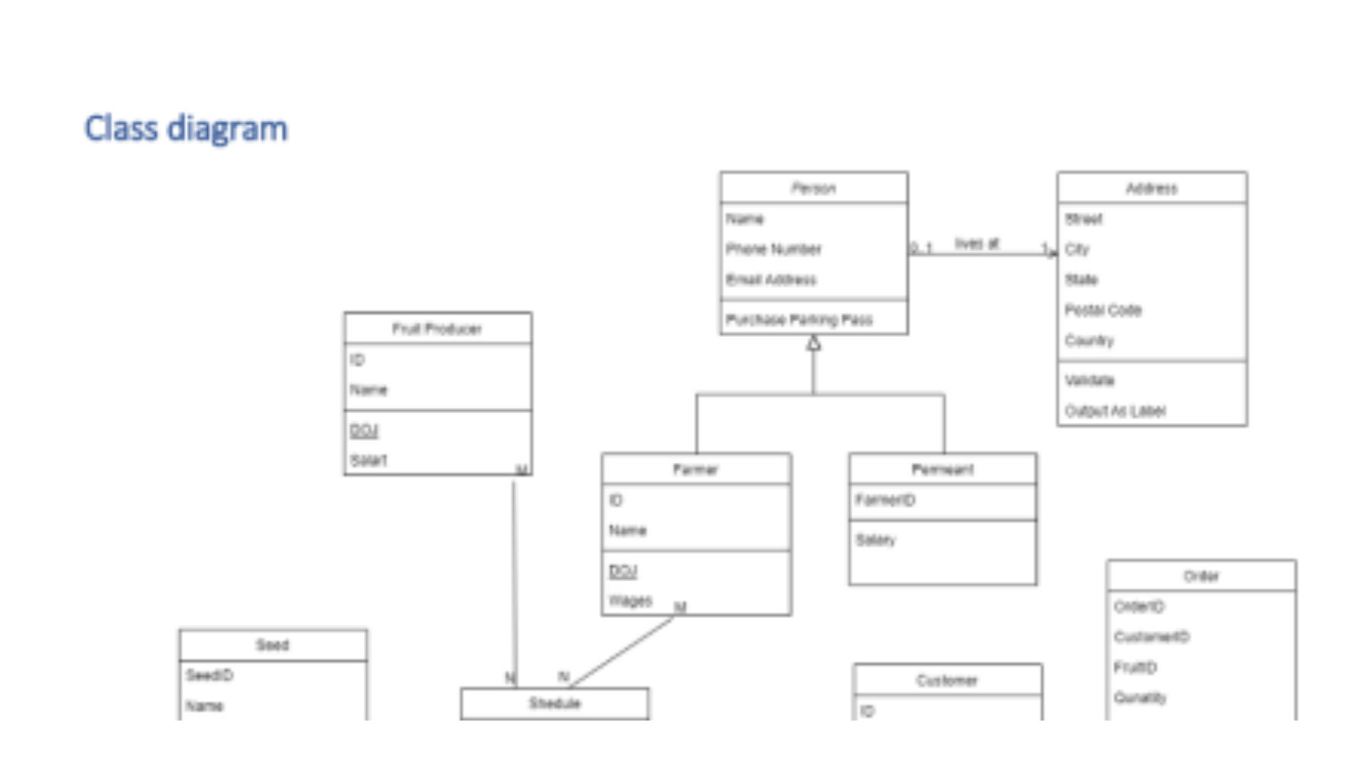 CPS510 Class Diagram