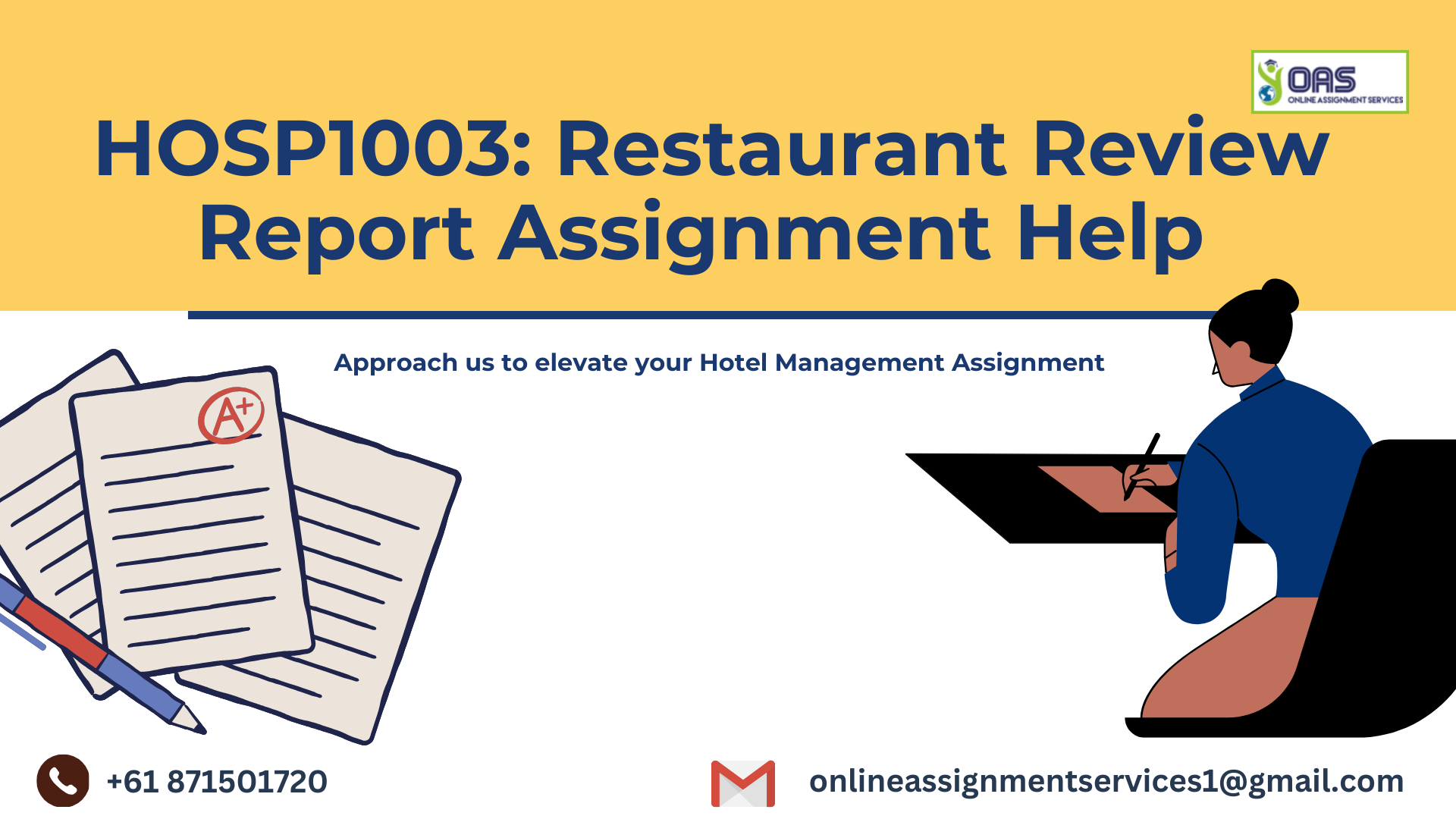 HOSP1003 Restaurant Review Report Assignment Help