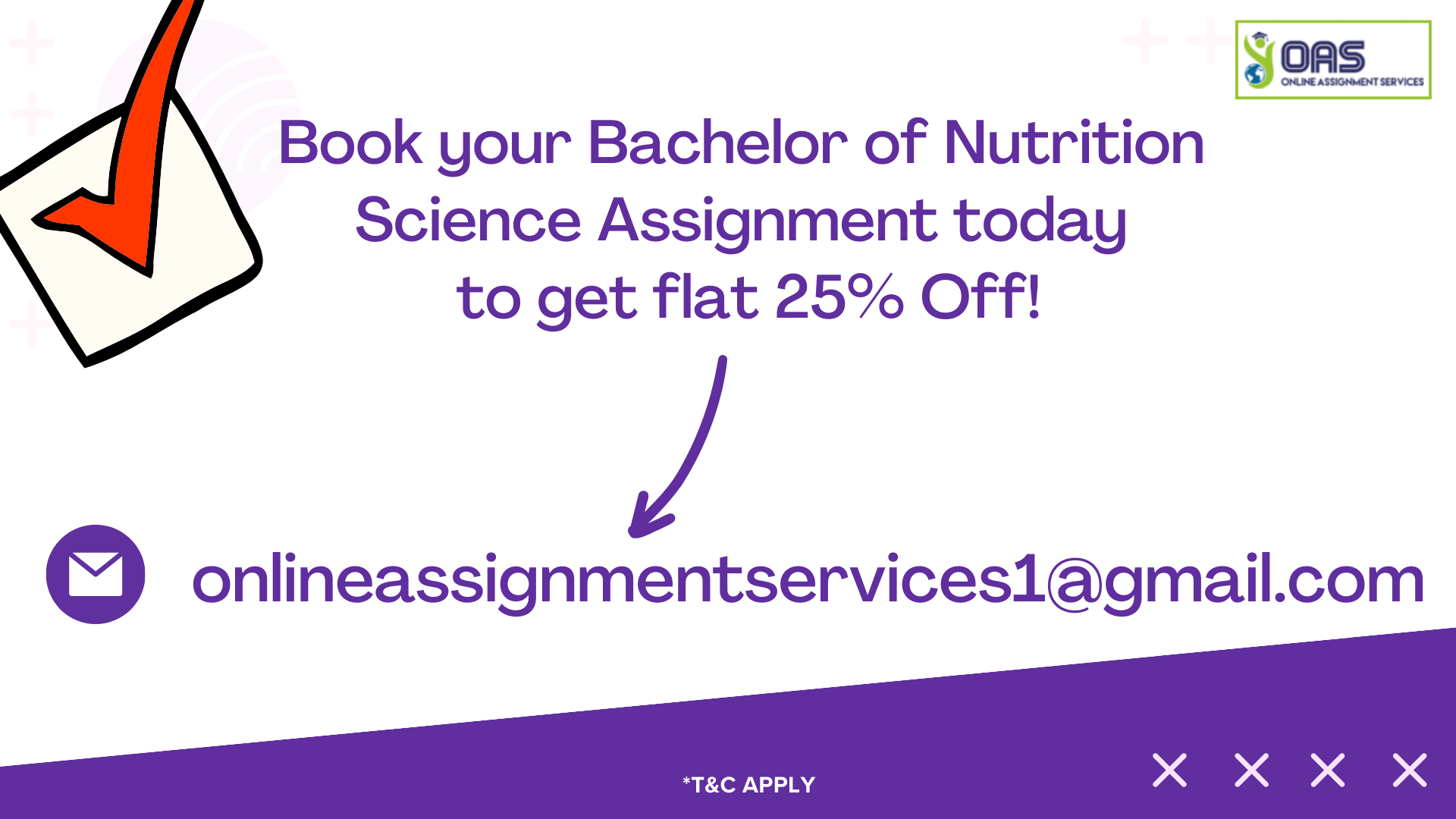 HSN202 Book your Bachelor of Nutrition Science Assignment today to get flat 25 percent off