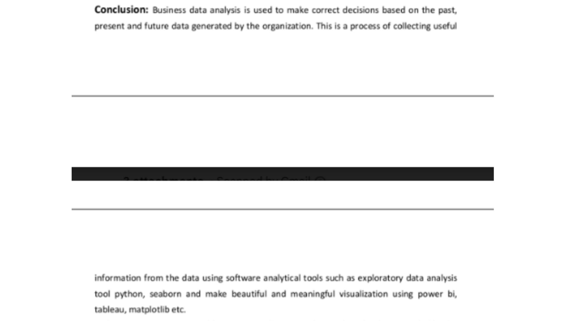 MBA504 Conclusion