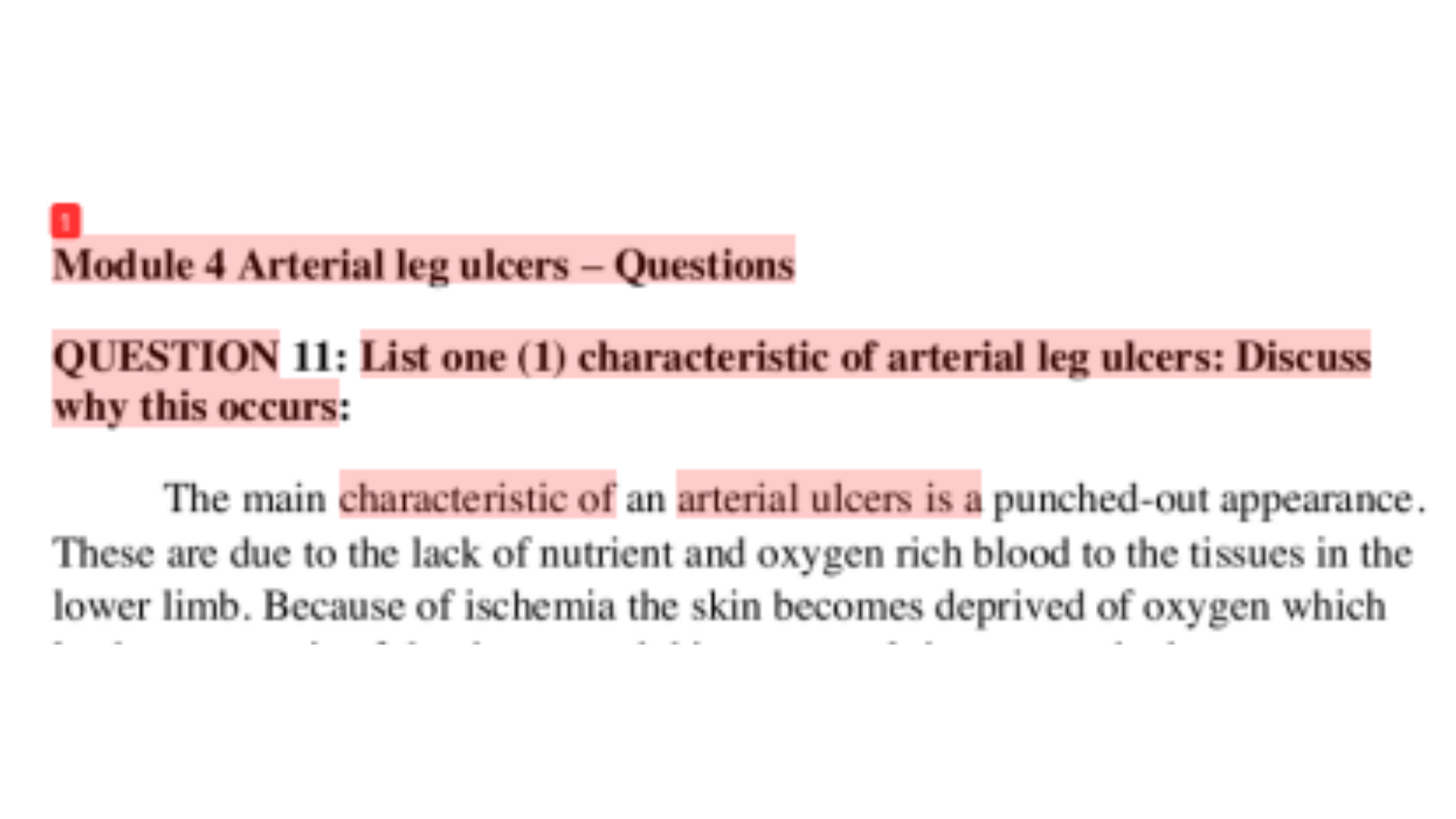 NSB608 Question 11