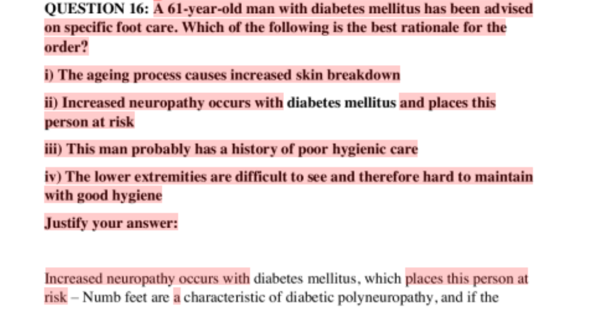 NSB608 Question 16