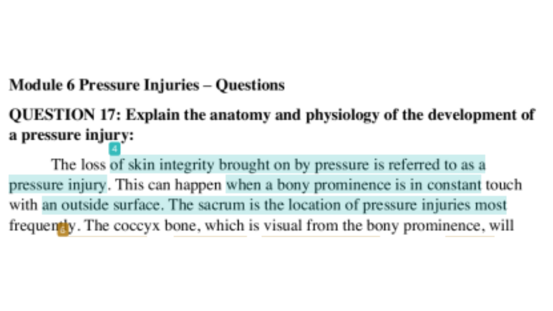 NSB608 Question 17