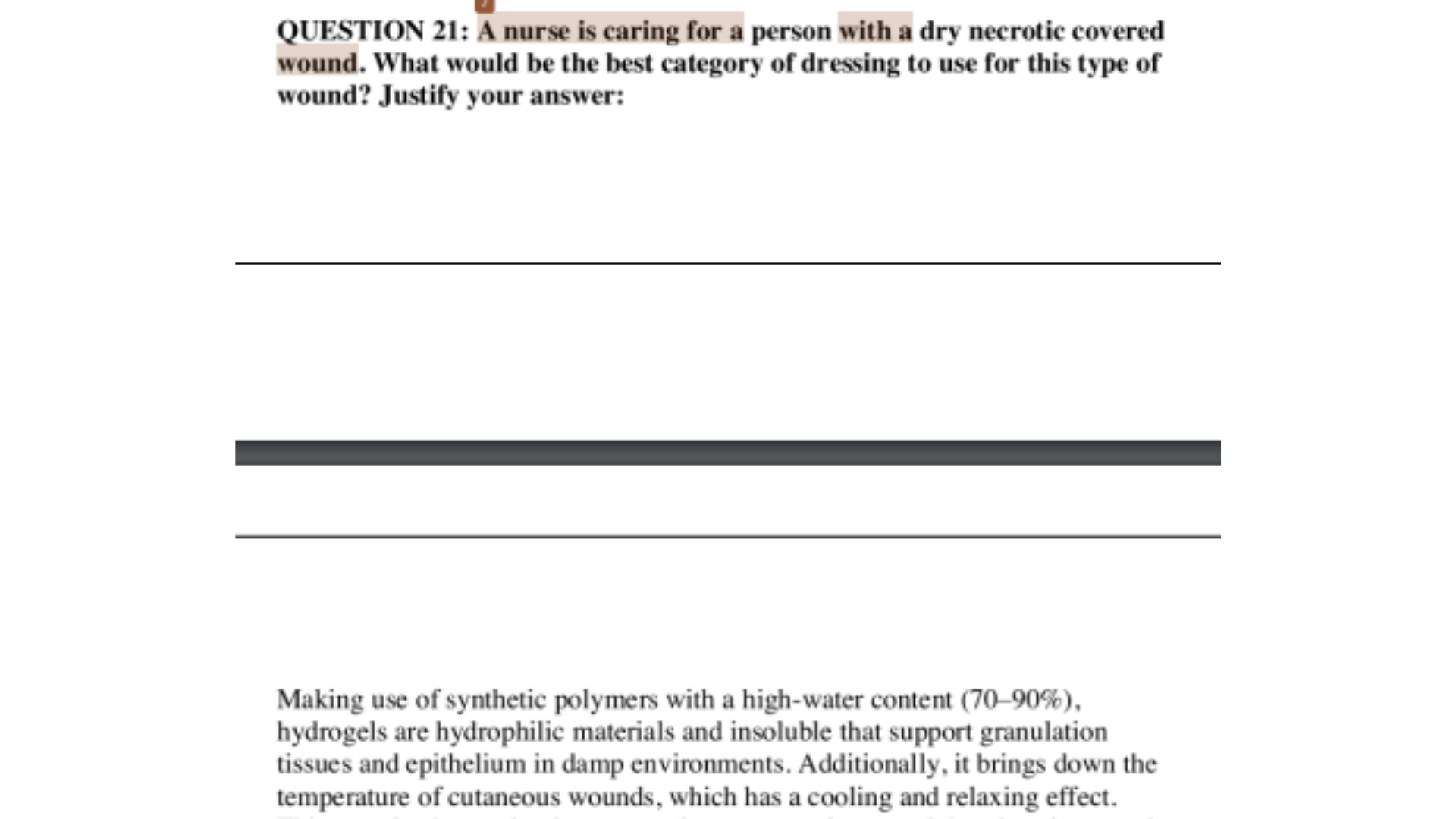 NSB608 Question 21