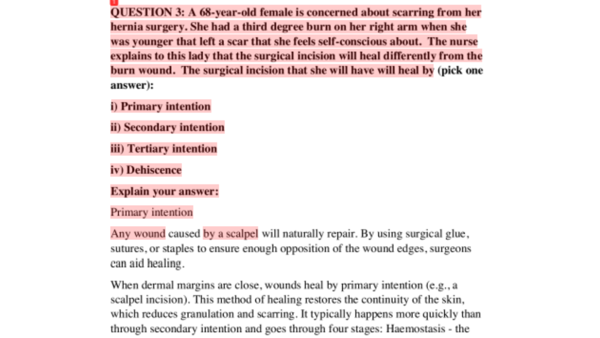 NSB608 Question 3