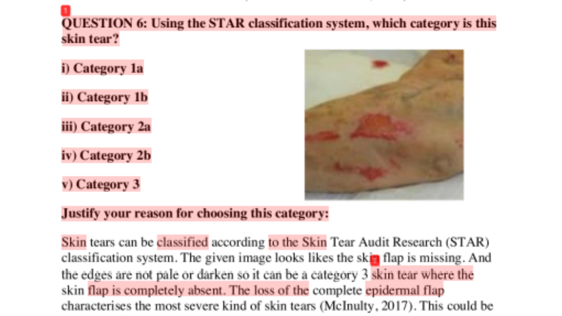 NSB608 Question 6