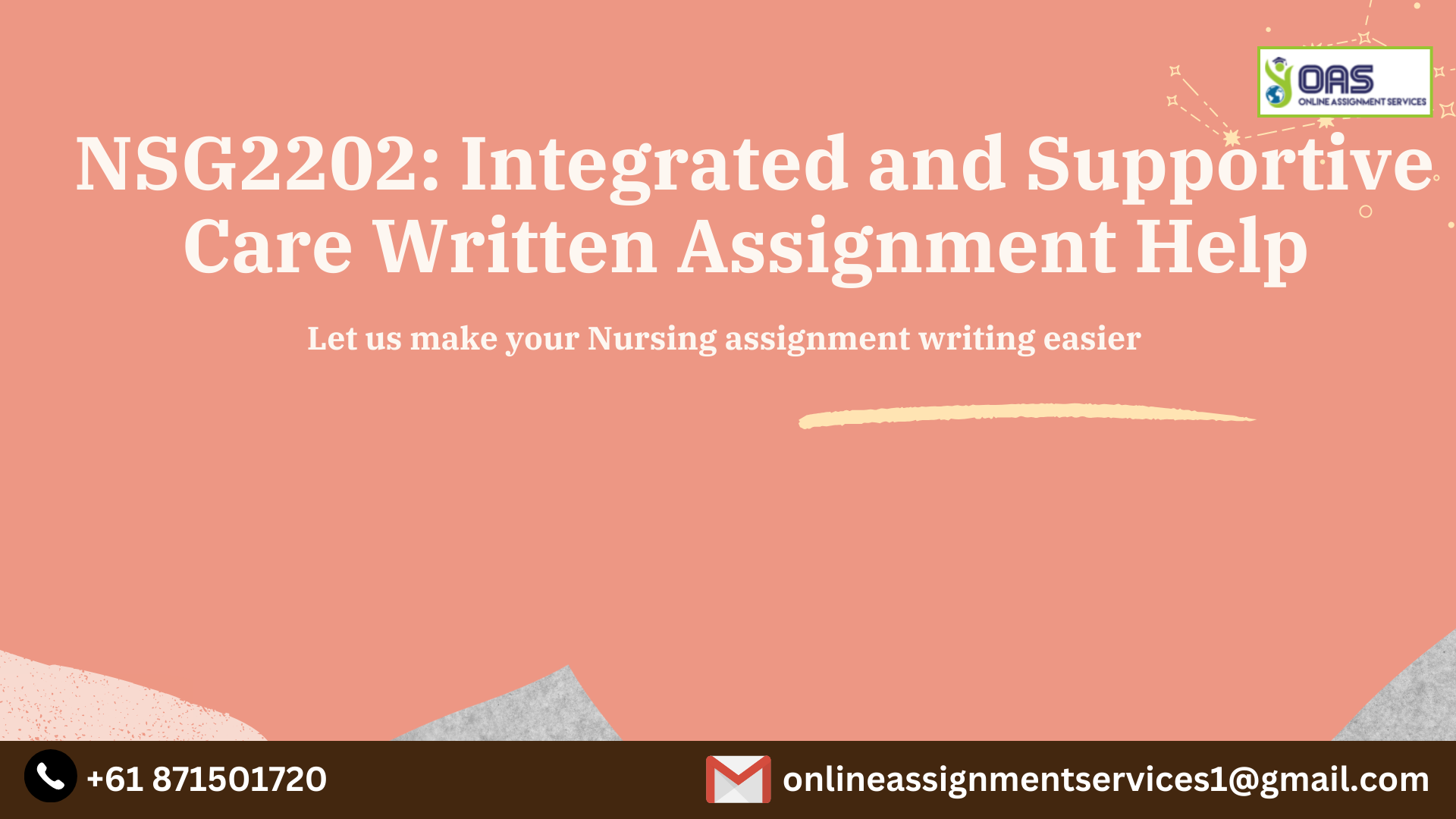 NSG2202 Integrated and Supportive Care Written Assignment Help