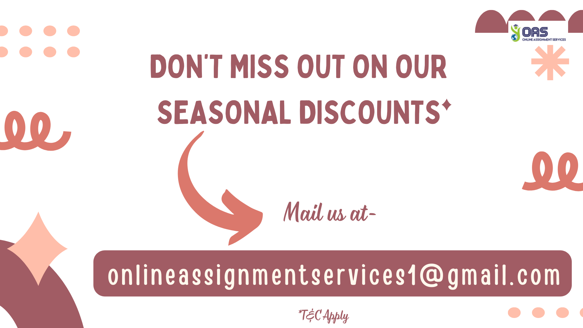 NUR5111 Don’t miss out on our seasonal discounts