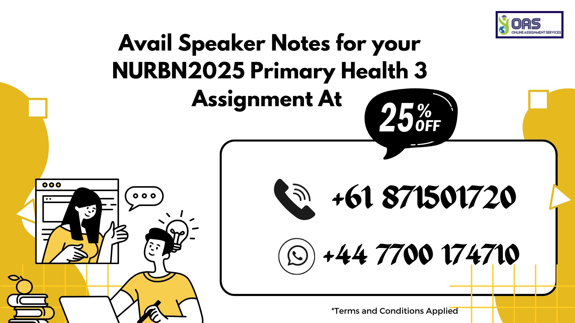 NURBN2025 Avail Speaker Notes for your NURBN2025 Primary Health 3 Assignment At 25 percent off