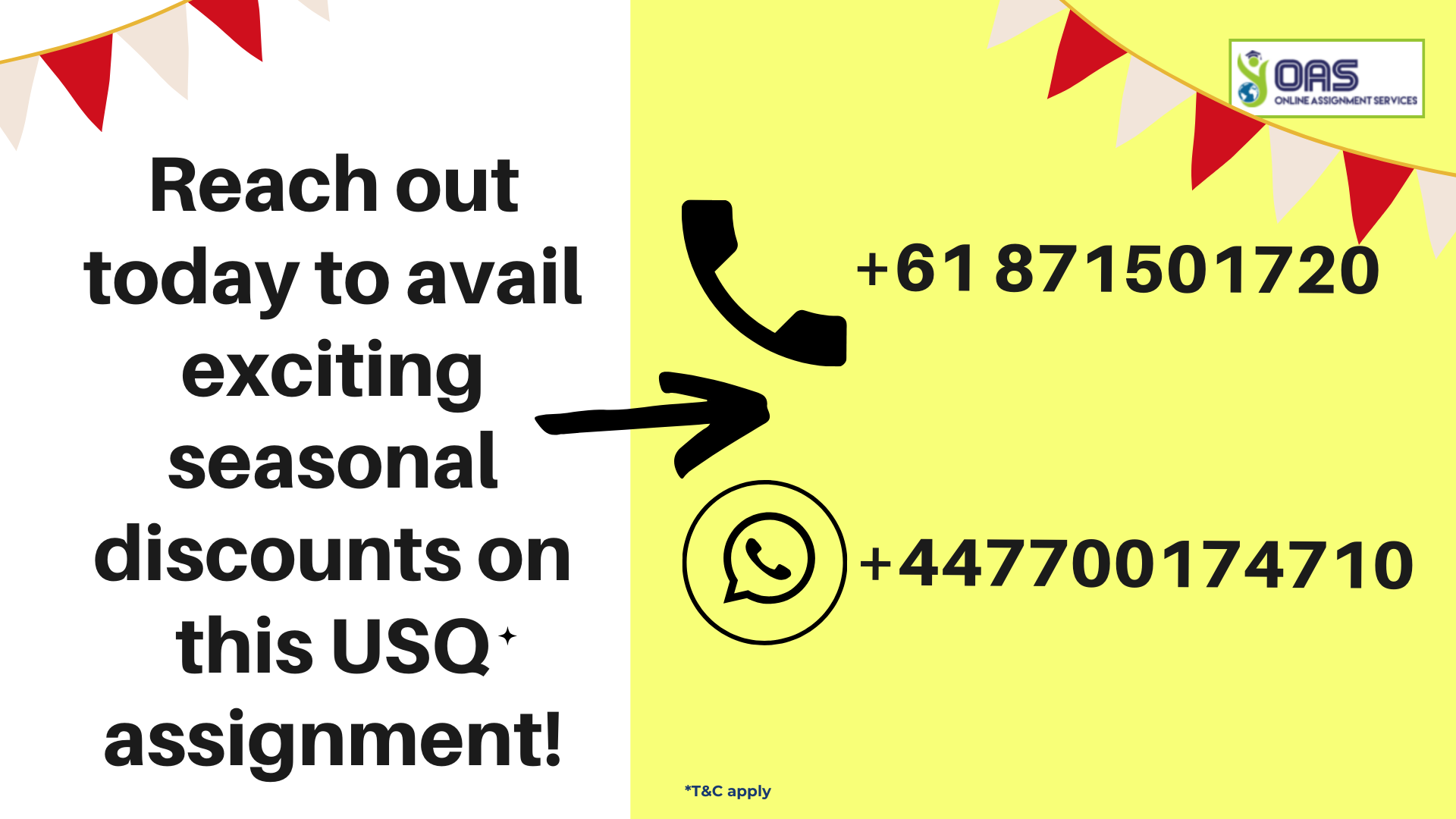 POL1000 Reach out today to avail exciting seasonal discounts on this USQ assignment