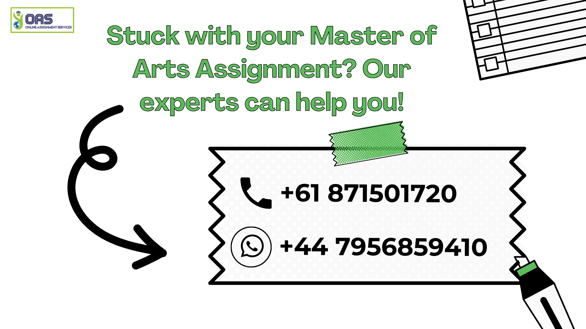 Stuck with your Master of Arts Assignment