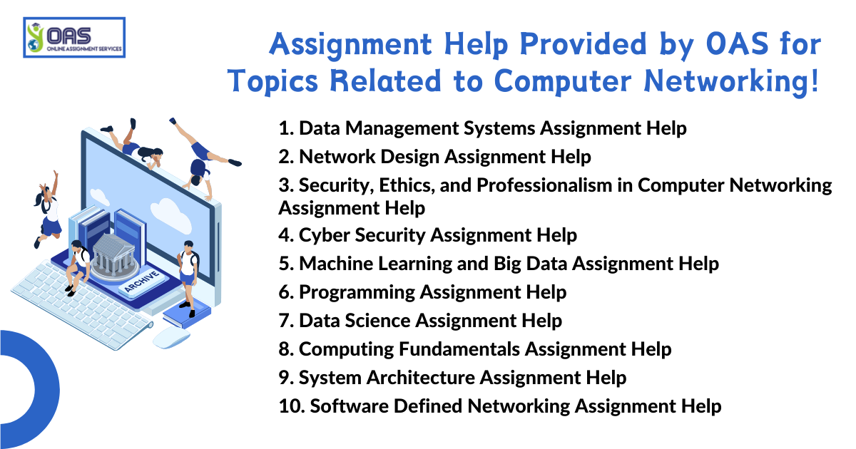 Assignment help provided by OAS for topics related to Computer Networking.