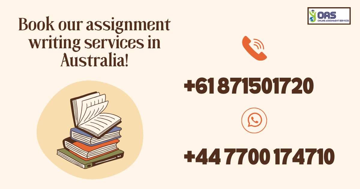 Book our assignment writing services.